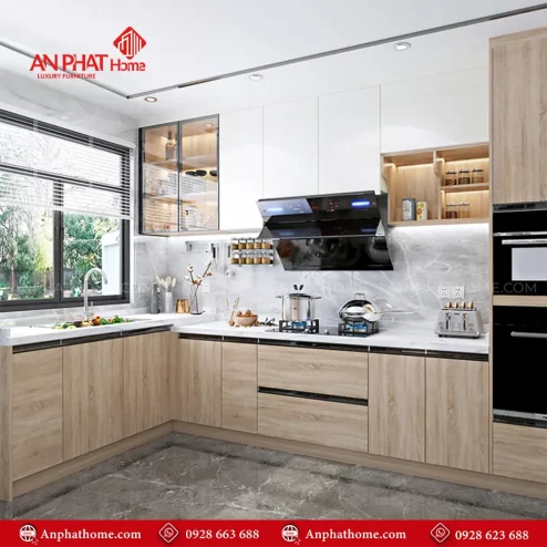 Tu Bep Go MDF Hien Dai TB 902 2