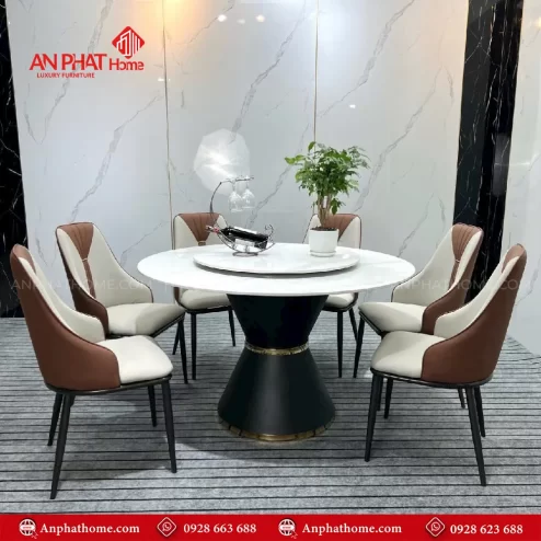 Ban An Mat Da Tron 2 Tang Xoay Nhap Khau BA 1911 5