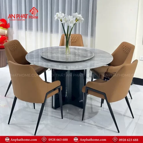 Ban An Mat Da Tron Xoay 5 Ghe BA 1914 3