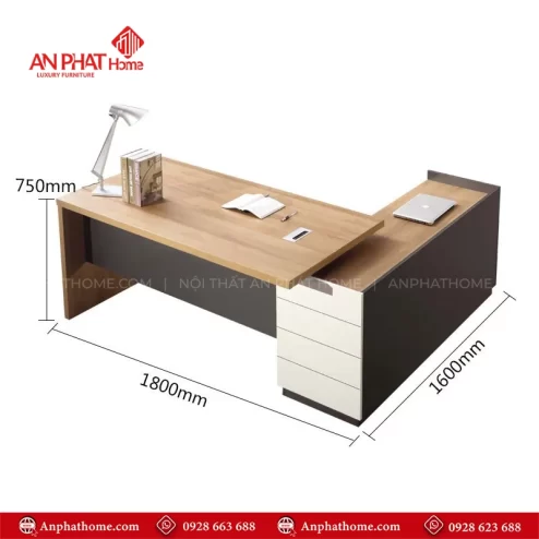 Mẫu bàn giám đốc hiện đại