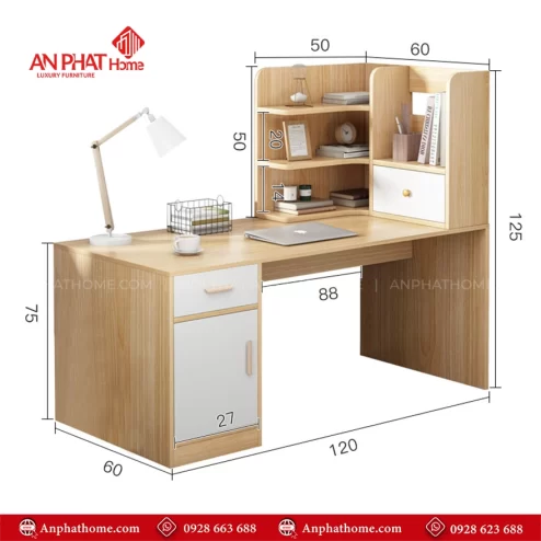 Mẫu bàn học sinh thông minh