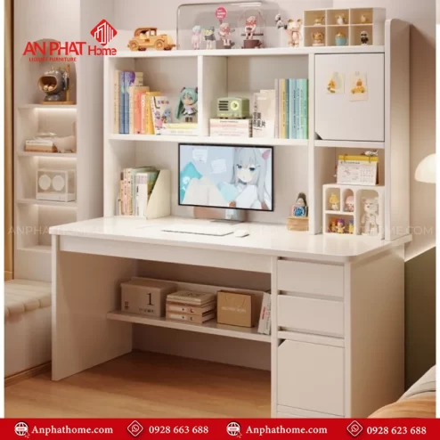 Mẫu bàn học gỗ công nghiệp đẹp