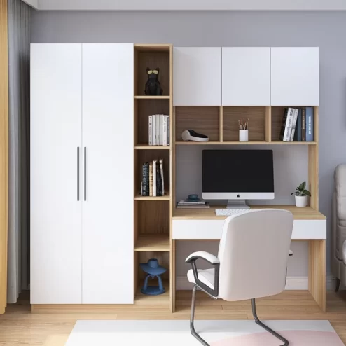 Bàn Học Kết Hợp Tủ Quần Áo B-2909 An Phát Home