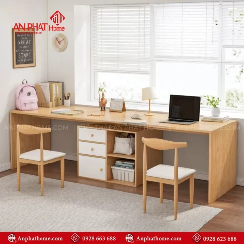 Bàn Học Sinh Gỗ Công Nghiệp B-2862 An Phát Home