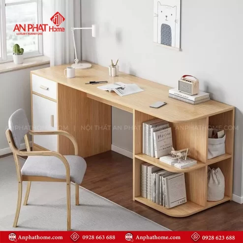 Bàn Học Sinh Kèm Giá Sách B-2906 An Phát Home