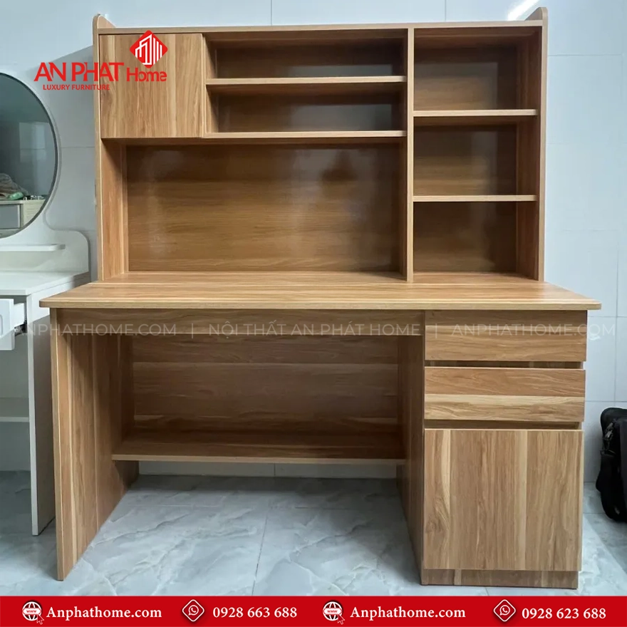 Bàn Học Thông Minh Giá Rẻ Gỗ MDF B-2869 An Phát Home