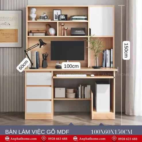 Mẫu bàn học sinh đẹp đơn giản