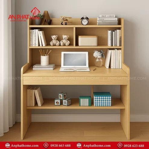 Bàn Học Thông Minh Gỗ MDF B-2884 An Phát Home