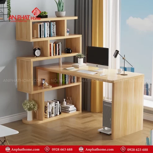 Mẫu bàn học bằng gỗ công nghiệp