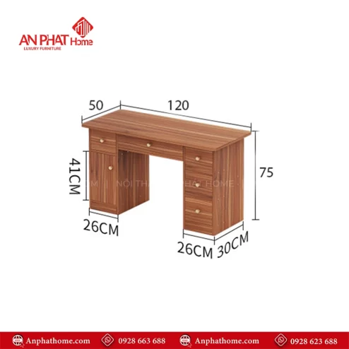 Kích thước và màu sắc tùy chọn