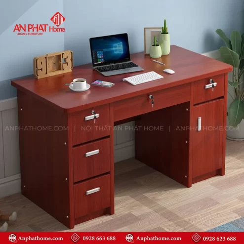 Bàn Làm Việc Đẹp Gỗ MDF B-2876 An Phát Home