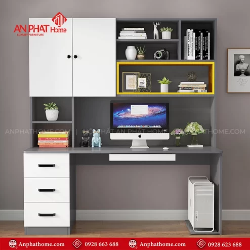 Bàn Làm Việc Hiện Đại Gỗ MDF B-2899 An Phát Home