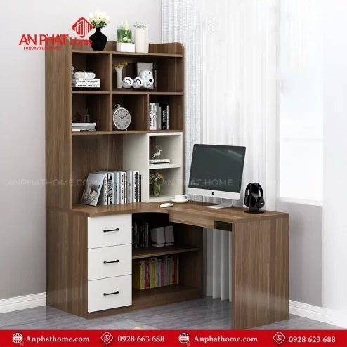 Bàn Làm Việc Kết Hợp Kệ Sách B-2890 An Phát Home
