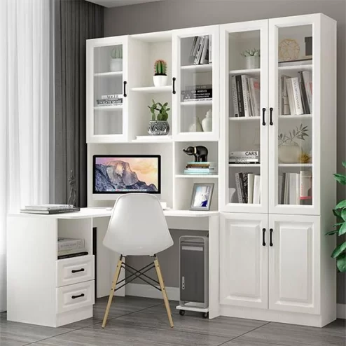 Bàn Làm Việc Kết Hợp Tủ Đa Năng B-2896 An Phát Home