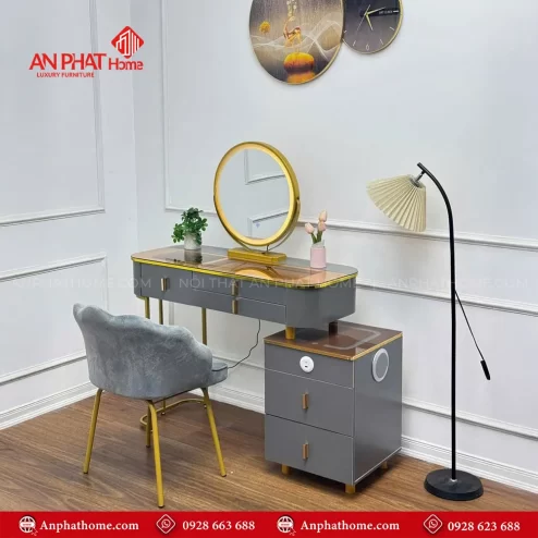 Bàn Phấn Nhập Khẩu Có Loa Nghe Nhạc B-2809 An Phát Home
