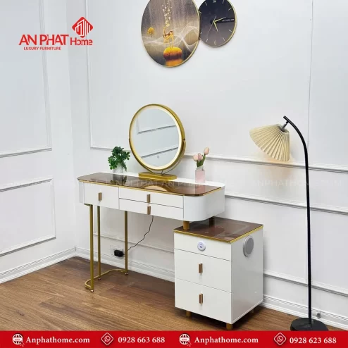 Mẫu bàn trang điểm gỗ đẹp