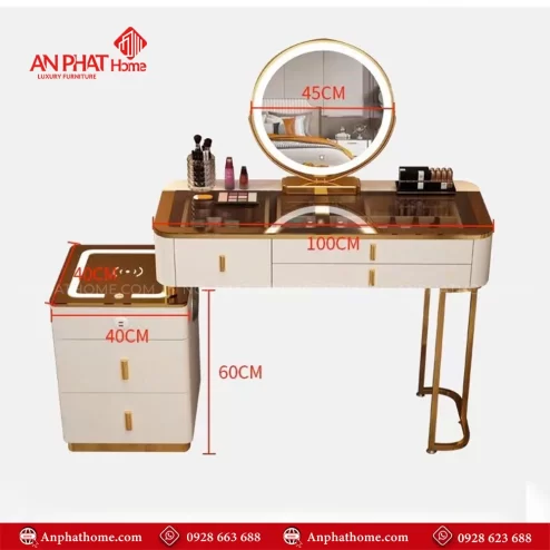 Bàn phấn trang điểm hiện đại