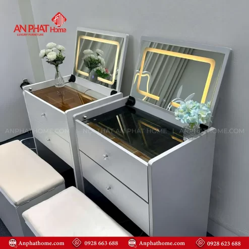 Mẫu bàn trang điểm đẹp hiện đại
