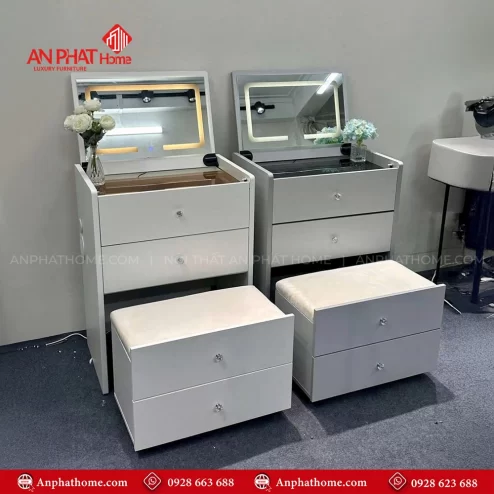 Mẫu bàn trang điểm gỗ đẹp