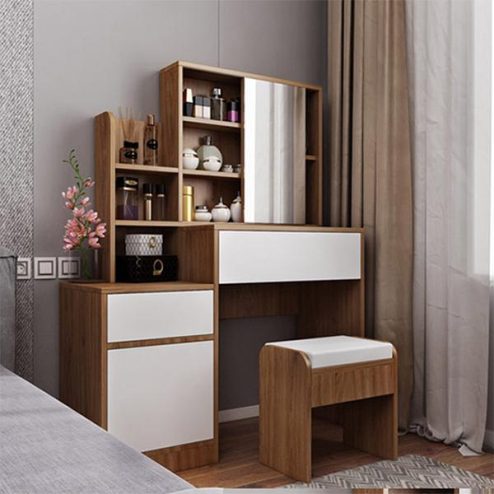 Bàn Phấn Trang Điểm Gỗ MDF Sang Trọng B-2826 An Phát Home