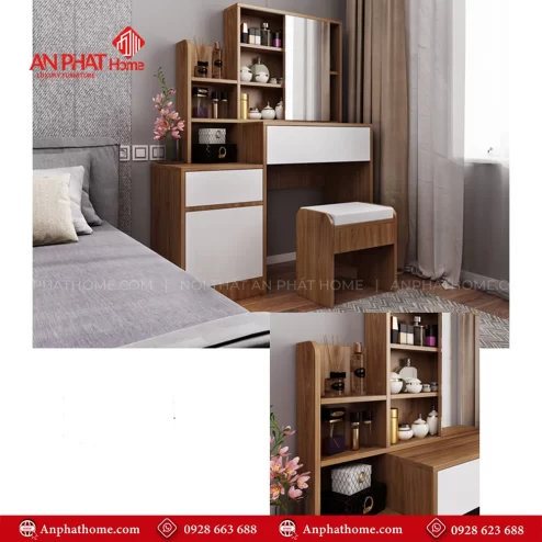 Mẫu bàn phấn đẹp hiện đại