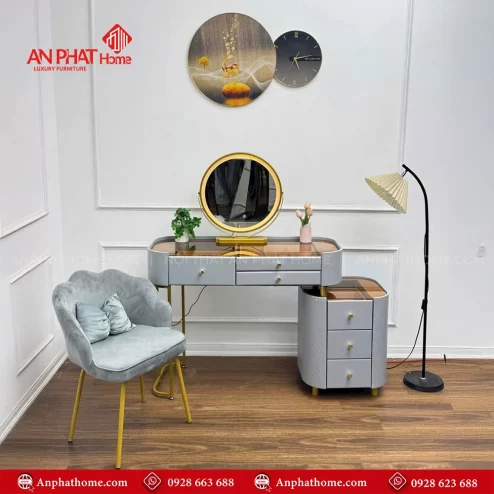 Mẫu bàn trang điểm thông minh nhỏ gọn