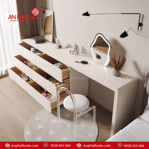 Mẫu bàn trang điểm đẹp hiện đại