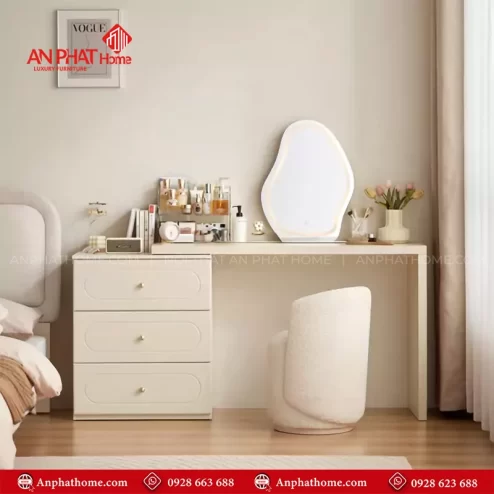 Bàn Trang Điểm Đẹp Thiết Kế Sang Trọng B-2846