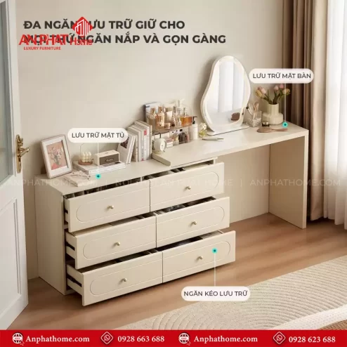 Mẫu bàn trang điểm thông minh giá rẻ
