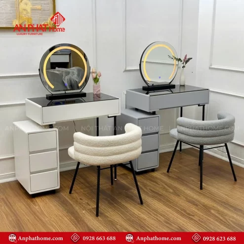 Mẫu bàn trang điểm đẹp thiết kế theo yêu cầu