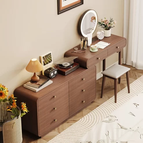 Bàn Trang Điểm Kết Hợp Tủ Ngăn Kéo B-2827 An Phát Home