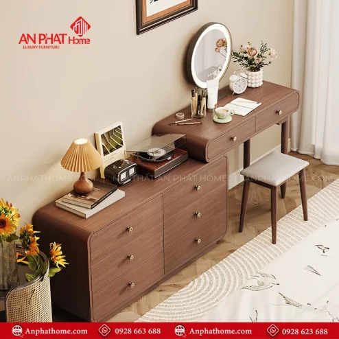 Bàn Trang Điểm Kết Hợp Tủ Ngăn Kéo B-2827 An Phát Home