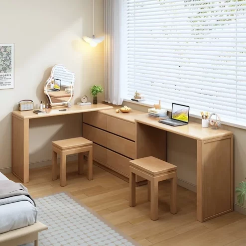 Bàn Trang Điểm Kết Hợp Tủ Ngăn Kéo B-2849 An Phát Home