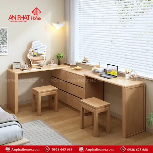 Bàn Trang Điểm Kết Hợp Tủ Ngăn Kéo B-2849 An Phát Home