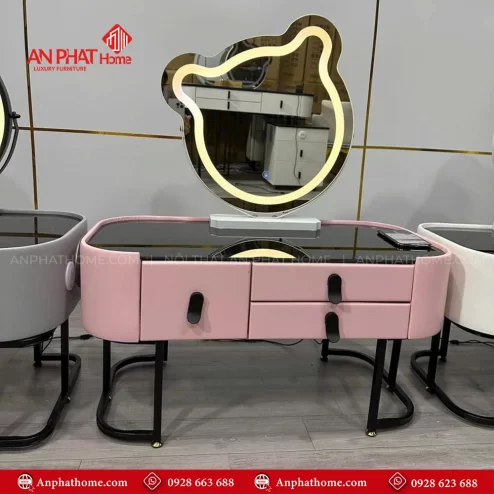 Mẫu bàn trang điểm bằng gỗ công nghiệp giá rẻ