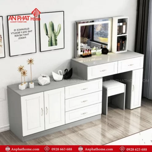 Bàn Trang Điểm Phong Cách Hiện Đại B-2852 An Phát Home