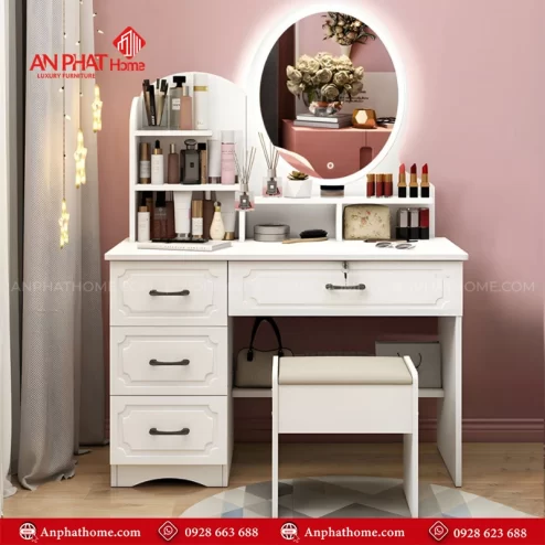 Bàn Trang Điểm Thông Minh Gỗ MDF B-2844 An Phát Home