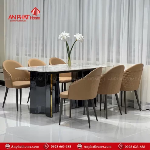 Ban an mat da 6 ghe cao cap nhap nhau BA 1917 3