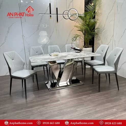 Ban ghe an cao cap nhap khau mat da thach anh BA 1991 2