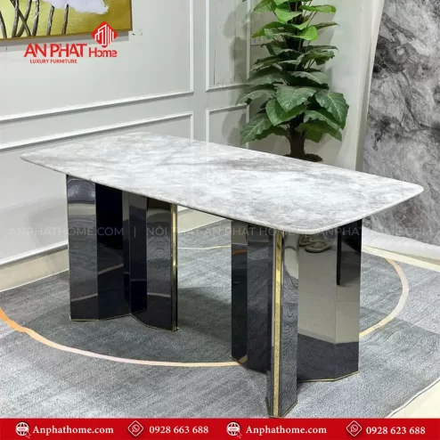 Bo Ban An 6 Ghe Mat Da Sieu Tinh The Cao Cap TA 9104 1