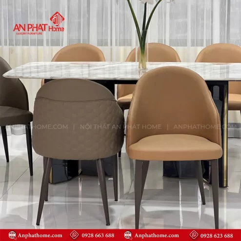 Bo Ban An 6 Ghe Mat Da Thach Anh Cao Cap Nhap Khau BA 1913 1