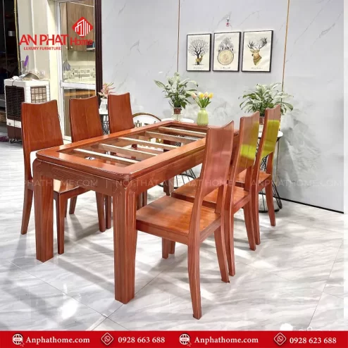 Bo ban an 6 ghe go go do hien dai BA 2022 1