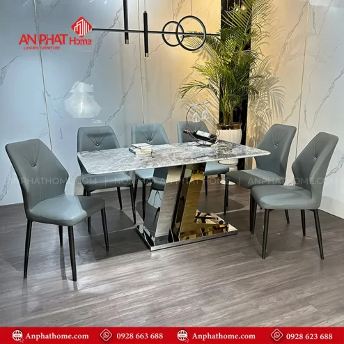 Bo ban an mat da cao cap 6 ghe BA 1986 2