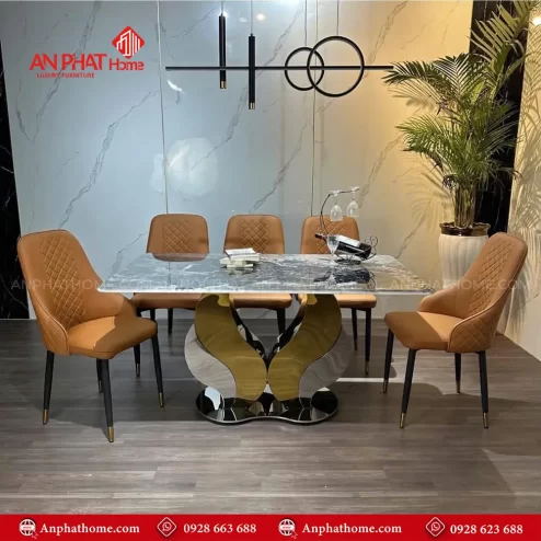 Bo ban an mat da thach anh 6 ghe cao cap BA 1982 3