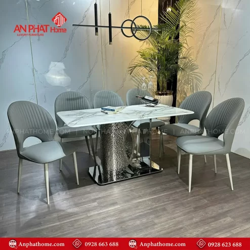 Bo ban an mat da thach anh 6 ghe cao cap BA 2015 2