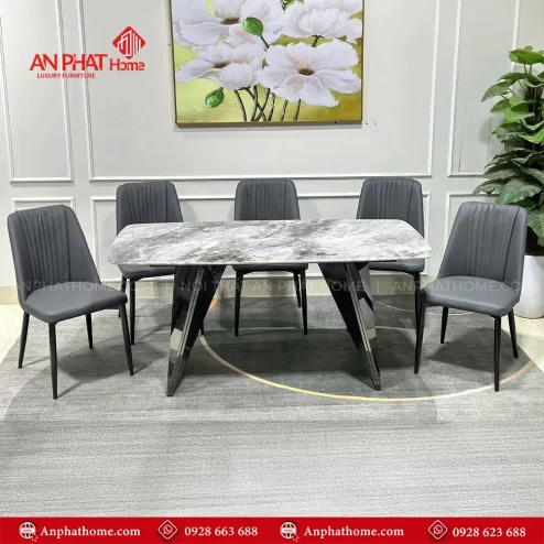 Bo ban an mat da thach anh 6 ghe cao cap nhap khau BA 1995 3