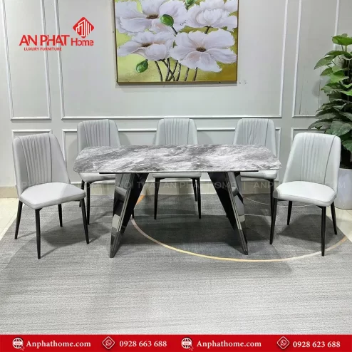 Bo ban an mat da thach anh 6 ghe cao cap nhap khau BA 1995 4