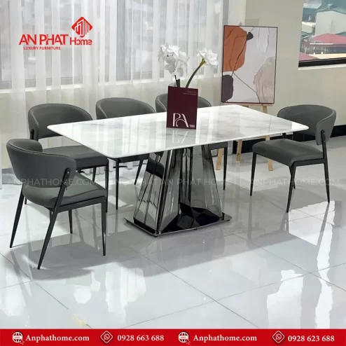 Bo ban an mat da thach anh 6 ghe cao cap nhap khau BA 2000 4