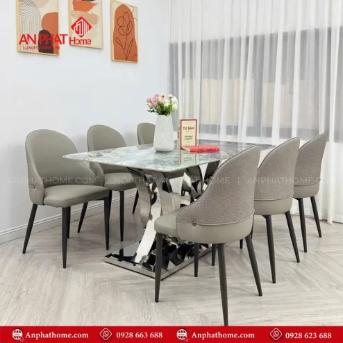 Bo ban an mat da thach anh 6 ghe da cao cap BA 1970 6