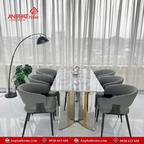 Bo ban an mat da thach anh 6 ghe nhap khau BA 2019 2